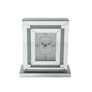 Nhà Máy Thiết Kế Mới WXMC-080 Pha Lê Bạc Gương Hình Chữ Nhật Bảng Đồng Hồ - Product Image 1