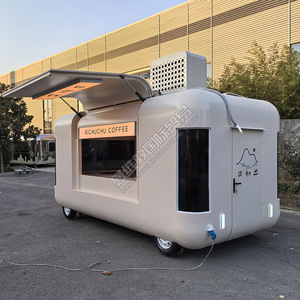<strong>Used</strong> Street Fast <strong>Food</strong> <strong>Truck</strong> Coffee Cart Mobile Kitchen Hot Dog Ice Cream Trailer with Aluminum Fiberglass Construction for Sale - Product Image 2
