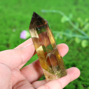 Tour de citrine personnalisée en cristal naturel Point Craft Unique Citrine Tower Design - Product Image 5
