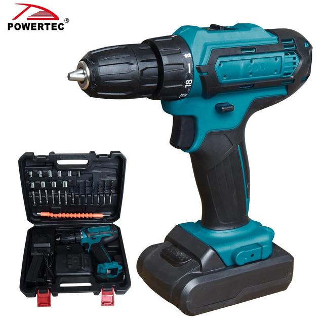 POWERTEC PTCD-12M01 12V LI-ION CORDLESS DRILL