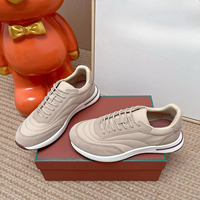 Sneakers rétro pour hommes de style designer de haute qualité, en matériaux mixtes, confortables pour la marche, disponibles en plusieurs couleurs