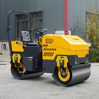 Chine Petit compacteur à rouleaux de 3 tonnes 2 tonnes Tout nouveau rouleau compresseur de construction vibrant
