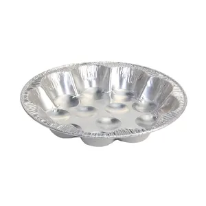 DY172 Snail Dish escargots plate snail trays 12-head Snail Grill Plate aluminum foil container