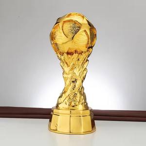 Venta caliente al por mayor Campeonato de fútbol <span class=keywords><strong>Oro</strong></span>, Plata, Premio al hombre de bronce, Balón de <span class=keywords><strong>oro</strong></span> de fútbol, Modelo de trofeo, Recuerdo de fanático - Product Image 4