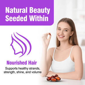 Cápsulas de Aceite de Semilla de Calabaza OEM ODM con Calorías, Proteínas y Fibra Dietética, Refuerza el Sistema Inmunológico, Protege la Salud Digestiva - Product Image 6