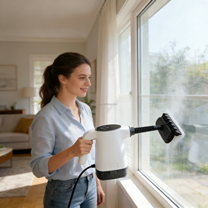 <span class=keywords><strong>Limpiador</strong></span> <span class=keywords><strong>a</strong></span> <span class=keywords><strong>Vapor</strong></span> Eléctrico de Alta Presión para Uso en Exteriores, Automóviles, Hoteles y Hogares, 220V, Material de Aluminio, Limpieza Profunda - Product Image 2