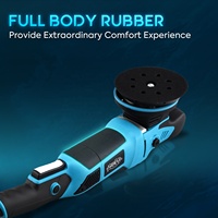 Polisseuse orbitale numérique pour voiture Car Shield 125 mm (5 pouces) 15 mm, polisseuse double action avec écran intelligent