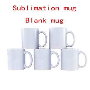 Mug en céramique blanche Ys66, vente en gros d'usine, sublimation, taille 11 oz, tasse de sublimation personnalisée de haute qualité avec logo personnalisé - Product Image 3