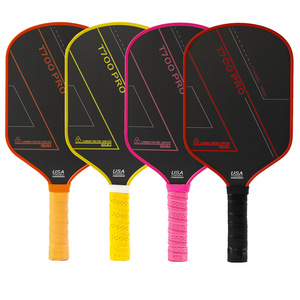 Raquette de pickleball T700 Pro 16 mm en fibre de carbone antidérapante, forme standard 416x189x16 mm - Product Image 1