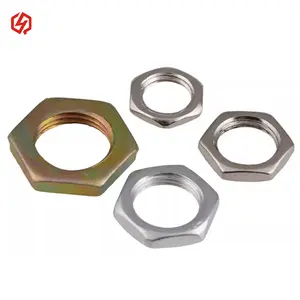 Din 439 GB6172 Stainless Steel Flat Hexagon Hex Thin Nut Jam Nut