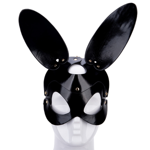 Jouets sexuels érotiques BDSM, <span class=keywords><strong>masque</strong></span> de bondage, <span class=keywords><strong>masque</strong></span> de cosplay en cuir, <span class=keywords><strong>masque</strong></span> de <span class=keywords><strong>lapin</strong></span> mignon et <span class=keywords><strong>sexy</strong></span> - Product Image 2