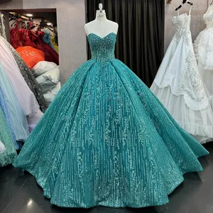 Nắng nhà máy thanh lịch bán buôn quinceanera Dresses cho Gril bóng gown