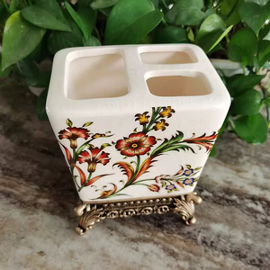 Soporte para Baño, Organizador de Baño para Pasta de Dientes y Brochas de Maquillaje - Product Image 4