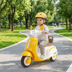 Kids Electric Motorcycle 3 Wheel , Children's Electric Tricycle with Music &amp; LED Light, Battery Powered <strong>Motorbike</strong> <strong>Gift</strong> - Product Image 3