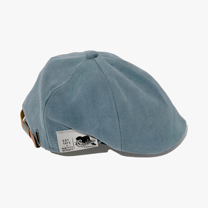Printemps été béret chapeau pour hommes solide noir <span class=keywords><strong>gris</strong></span> coton plat pointe chevrons casquette femmes extérieur soleil lierre chapeau rétro gavroche casquette - Product Image 1