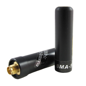 Antena de Walkie Talkie de Doble Banda UV SMA501, 4.6cm, Mini Conector SMA Macho-Hembra, Antena de Comunicación Impermeable - Product Image 2