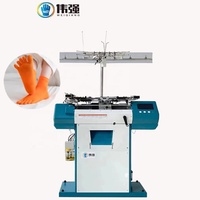 Machine à tricoter des chaussettes à cinq doigts et à cinq orteils 13G utilisée pour la fabrication de gants de bas pour hommes à vendre