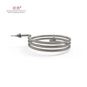 Custom OEM Type K Immersion Coil Boiler Tank Tubular Heater Heating Element Part For Industrial