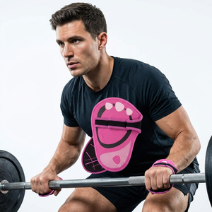 Hot Sale High Quality Neoprene Straight <b>Grip</b> Pad Custom Logo Heavy Duty Non-Slip Fitness Equipment Gym Training <b>Weight</b> <b>Lifting</b> - Product Image 1