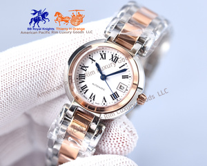 Ceinture Longnes pour femme, élégante et décontractée, en acier, nouveau design avec disque romain, tendance mode, boutique spécialisée Longinesing - Product Image 2