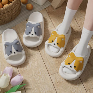 Mignon <span class=keywords><strong>chien</strong></span> Corgi fille été mignon en plein air léger doux confortable salle <span class=keywords><strong>de</strong></span> bain intérieure pantoufles antidérapantes - Product Image 1