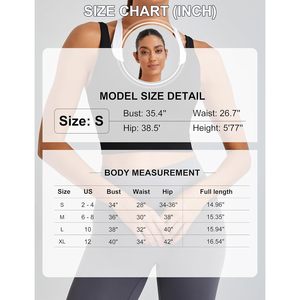 FOXA Womens Built In Bra Tank <b>Top</b> Gray Padded Scoop Neck Racerback <b>Cropped</b> Workout <b>Top</b> Breathable Knitted Spandex Polyester - Product Image 6