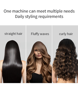 Prussian Blue 6 in 1 Professional Hair Multi Styler Blow Dryer Brush Hot air Comb Curling <b>Irons</b> Hair Curler With Leather case - Product Image 2