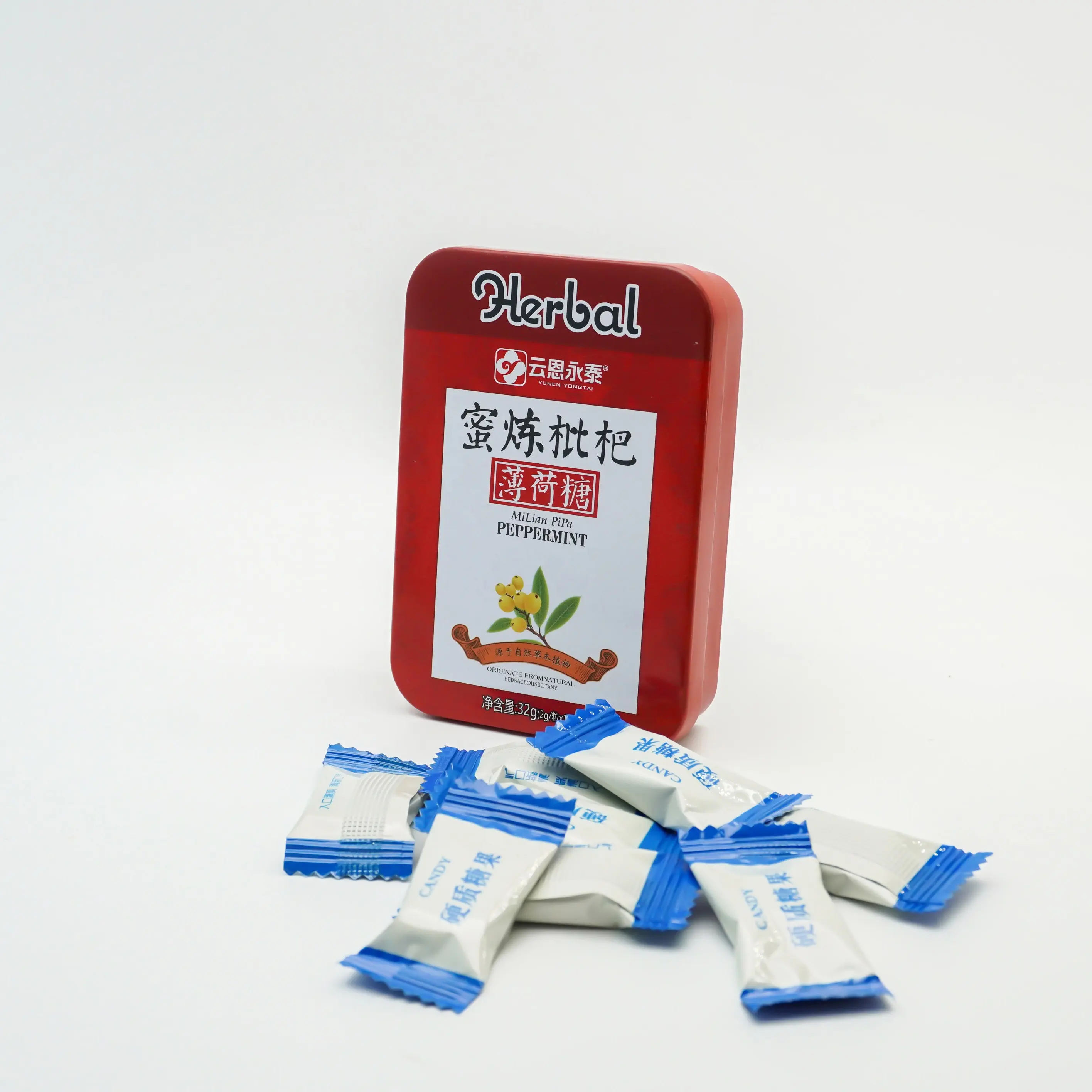 Etichetta personalizzata personalizzata OEM Cool Mint Fresh Breath Soft Candy