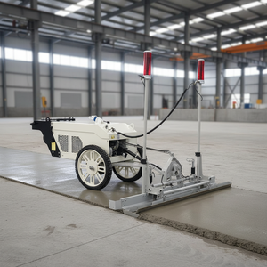 Machine de nivellement automatique du béton à 2 roues motorisée par laser, haute efficacité, auto-nivelante, moteur 4 temps refroidi par air, 17L - Product Image 3