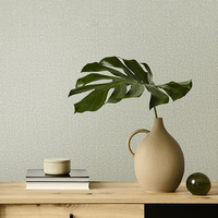 Papier peint commercial imperméable, papier peint commercial moderne au design solide, support en tissu pour la décoration murale intérieure