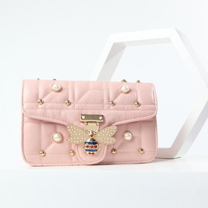 กระเป๋าถือสตรีหรูหราแบรนด์ดังกระเป๋าสะพายพาดลำตัวสะพายไหล่ข้างเดียวกระเป๋าเงินทำมือทำจากไข่มุก - Product Image 3