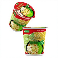 OEM Private Label Multi-flavor Non-Spicy Fried Instant Noodles Cup Bulk Supply for Supermarket Convenience Store Distribution