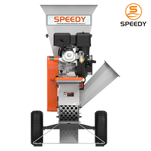 Broyeur de jardin à chenilles 15HP SPY9 à <span class=keywords><strong>moteur</strong></span> essence, système d'alimentation automatique, déchiqueteuse de bois, broyeur de branches, châssis métallique, neuf ou d'occasion - Product Image 5