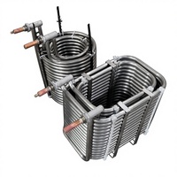 Évaporateur à serpentin en acier inoxydable 304, 1HP, 3HP, 5-20HP, pour refroidisseur d'eau