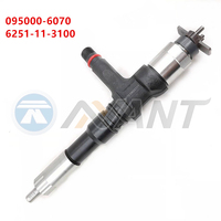 Injektor Bahan Bakar Diesel Rumah Tangga Berkualitas Tinggi NANT Baru 095000-6070/6251-11-3100 Umum untuk Peralatan Pengujian Nozzle DLLA148P915