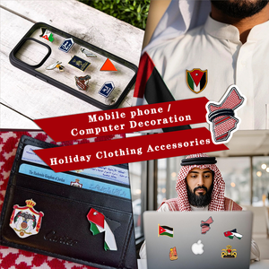 Biểu Tượng Tùy Chỉnh Dính Huy Hiệu <span class=keywords><strong>Pin</strong></span> 3M Vàng Di Động Bahrain Oman Uae Qatar Saudi Arabia Kuwait Kim Loại Kim Loại Kim Loại Sticker Cho Trường Hợp Điện Thoại - Product Image 3