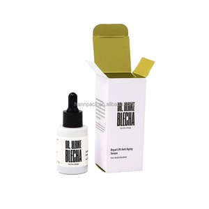 Caja de Cartón Cuadrada de Diseño Personalizado, Caja de Embalaje de Papel Plegable para Botellas de Aceite Esencial - Product Image 2