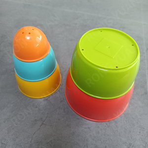 Erken çocukluk eğitimi oyuncaklar gökkuşağı istifleme oyuncak yerleştirme bardak bebek istifleme bardaklar yığını n sayısı bardak - Product Image 3