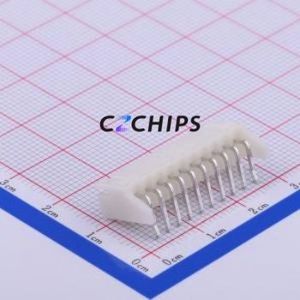 S10B-XH-A(LF)(SN) Wire-to-Board Pin Header Bent Lead Through Hole,P=2.5mm Connector 1x10P 2.5mm Right Angle Insert XH - Product Image 2