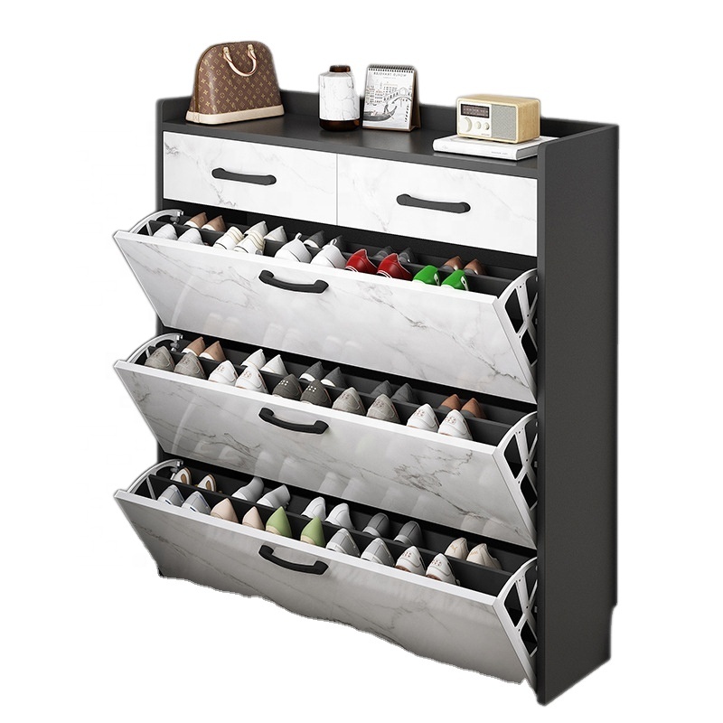 Factory Sale High Quality Entry Furniture Modern Shoemakers Design for Apartment Wooden Shoe Racks Shoes Storage Organizer Rack
