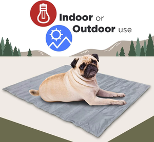 Coussin rafraîchissant pour animaux de compagnie NiBao, sûr, non toxique, activé par la pression, gel rafraîchissant confortable, tapis de glace pour chien et chat - Product Image 3