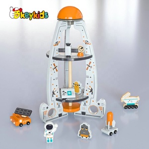 Juguete de juego de simulación OEM, lanzador espacial, juego de cohetes con astronautas W04F046 - Product Image 4