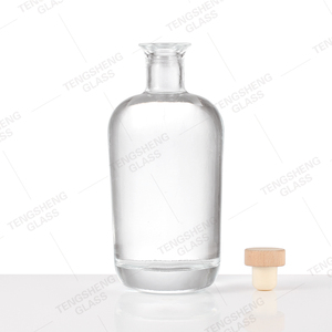Botella de Licor al por Mayor de 500ml, 700ml, 750ml, de Vidrio Transparente, para Whisky, Vodka, Tequila, Brandy, Ginebra, con Logotipo Personalizado - Product Image 3