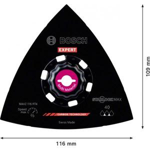 Bosch-2608900053 RT4ขัดสำหรับผู้เชี่ยวชาญ mavz 116สำหรับใบมีดอเนกประสงค์116มม.-4059952531052เครื่องมือไฟฟ้า - Product Image 3