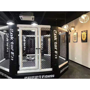 YIWU 5*5M a buon mercato Standard internazionale di alta qualità UFC <span class=keywords><strong>MMA</strong></span> <span class=keywords><strong>Floor</strong></span> <span class=keywords><strong>Octagon</strong></span> Fighting Boxing <span class=keywords><strong>Cage</strong></span> - Product Image 6