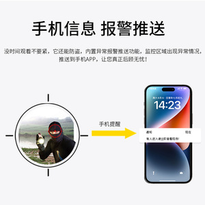 Dual Lens Wifi Ptz <b>Camera</b> <b>360</b> Degree Rotation Night Vision Waterproof Smart Home <b>Security</b> Monitor With Yoosee App - Product Image 5