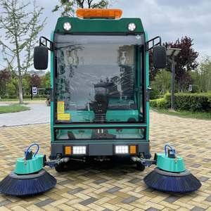 ゼロエミッション4m容量全電気道路スイーパートラック都市都市都市都市コミュニティクリーニングコアエンジンモーターコンポーネント2200W - Product Image 2