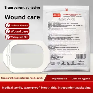 แผ่นแปะแผลโปร่งใสกันน้ำสำหรับทำฟันสายสวนทางการแพทย์ปราศจากเชื้อแผ่นแปะแก้แพ้ - Product Image 2