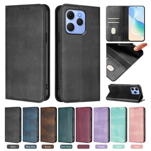 เคสโทรศัพท์หนังแบบพับได้พร้อมแม่เหล็กสำหรับ Samsung Galaxy A57 5G A56 A36 A37 M36 A26 A17 A07 4G A06 M56 ลายดอกไม้ - Product Image 5