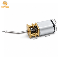 DC 6V 100RPM Gear Motor Pengurang Kecepatan Gear Motor DC Gear Box Elektrik dengan Gearwheel untuk Robot RC